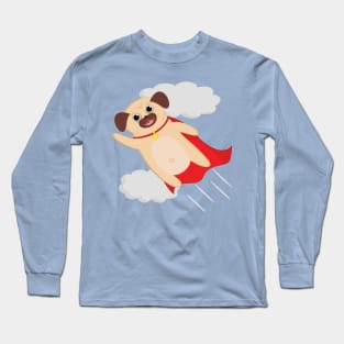 Super Pug Long Sleeve T-Shirt